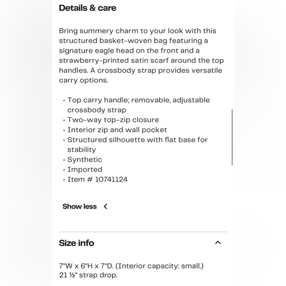 NWT Kurt Geiger Kensington Basket Boston Crossbody Bag - Picture 7 of 7